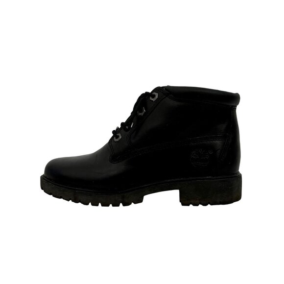 Timberland Nellie Black Leather Chukka Boot • Waterproof Streetwear Urban Grunge - Picture 10 of 16